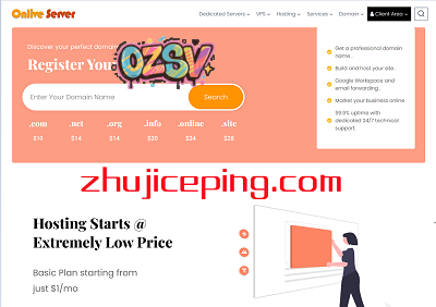 onliveserver：运作30个国家的VPS和独立服务器，包括：香港(CN)/日本/马来西亚/新加坡/泰国等-欧站网
