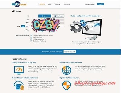 neoserver：$4/月，KVM，俄罗斯VPS，100Mbps不限流量-欧站网