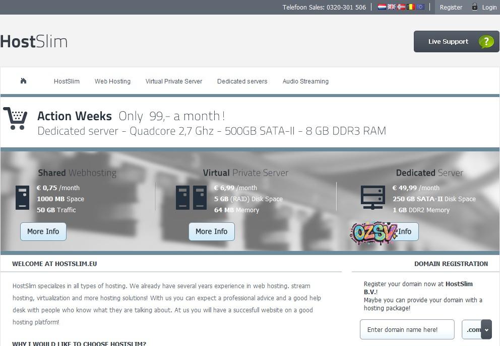 hostslim hostslim xen vps 新年特惠2.5折 1G内存不到4刀每月