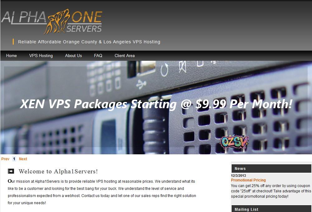 alpha1servers 推荐:alpha1servers-7.5刀/1g内存/50g硬盘/2T流量