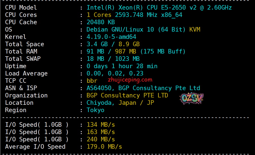简单测评hmbcoud半月湾 -日本cn2 vps，优质网络，有性价比-欧站网