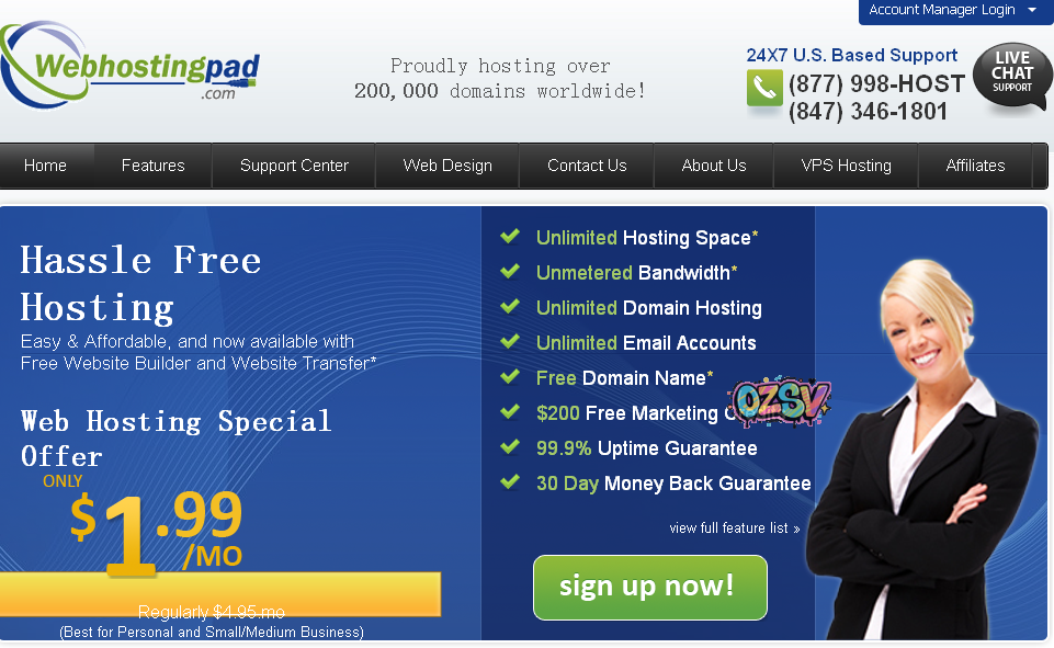 webhostingpad webhostingpad主机介绍