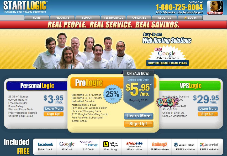 startlogic StartLogic主机介绍