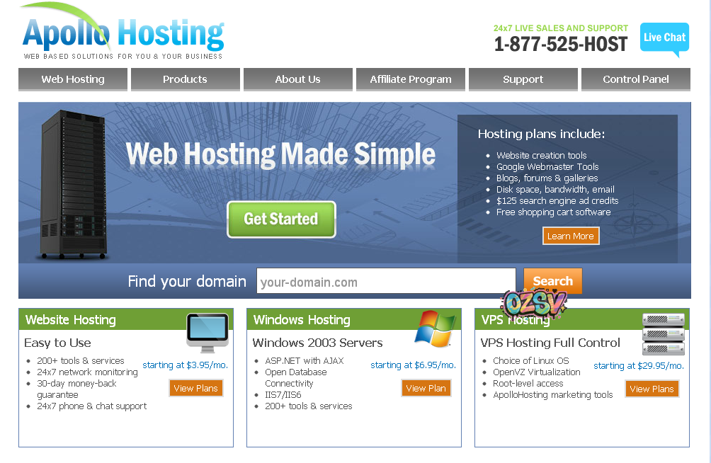 apollohosting ApolloHosting主机介绍