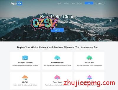 aquanx：美国硅谷机房，独立服务器，$39/月起，100M带宽/不限流量/带10Gbps防御，不强制实名-欧站网
