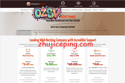 knownhost：$5/月，2个IP，1G内存/1核/20gSSD/1T流量，西雅图/亚特兰大/阿姆斯特丹-欧站网
