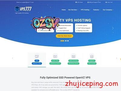 vps777：$27.2/年，4g内存/4核/40gSSD/4T流量，洛杉矶CC机房-欧站网