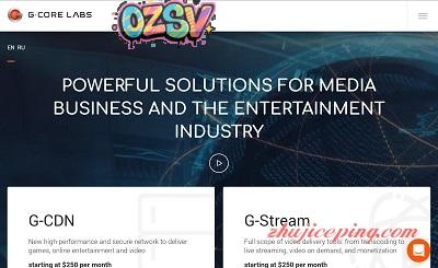 gcore – 俄罗斯VPS/不限流量/3.25欧/512M内存/20gSSD-欧站网