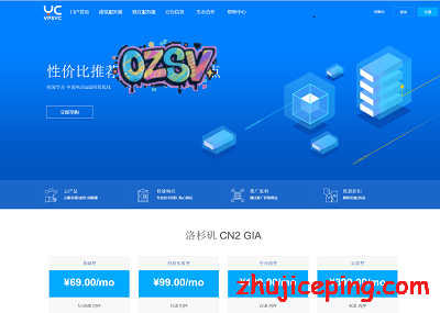 vpsyc：6折优惠，美国cn2 gia VPS，200Mbps带宽，原生IP，低至41元/月；附上晚高峰上测评数据-欧站网