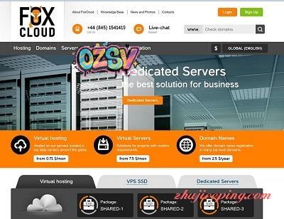 foxcloud：$10/月，OpenStack云VPS，俄罗斯\荷兰\美国-欧站网