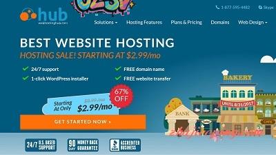 #推荐# webhostinghub-虚拟主机3.3折/$2.99/不限建站/送域名/支持SS-欧站网
