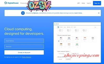 digitalocean – 免费250G存储空间，可当网盘使用（上传、下载、外链）-欧站网