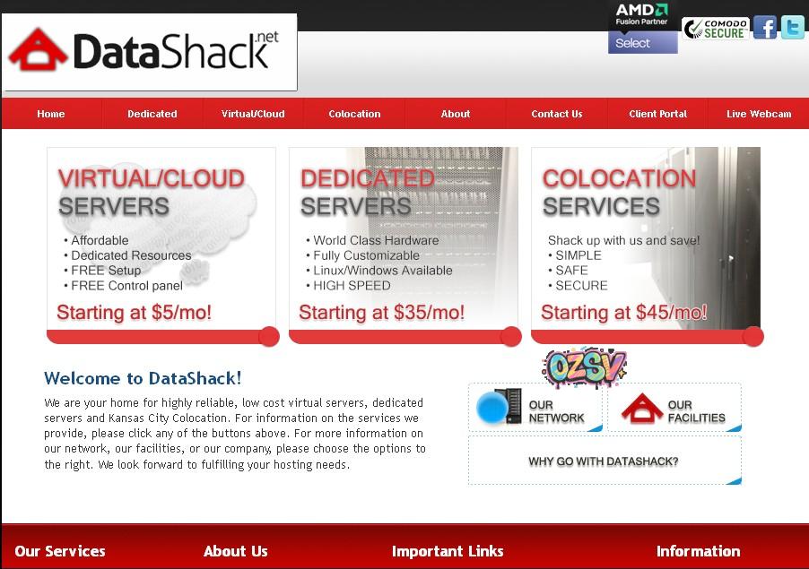 datashack-25刀杜甫/4g内存/500g硬盘/10T流量-欧站网
