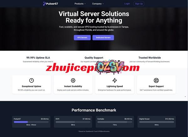 pulsar67促销便宜美国vps，低至$10.8/年，1G内存/1核/10gSSD/5T流量/1Gbps带宽-欧站网