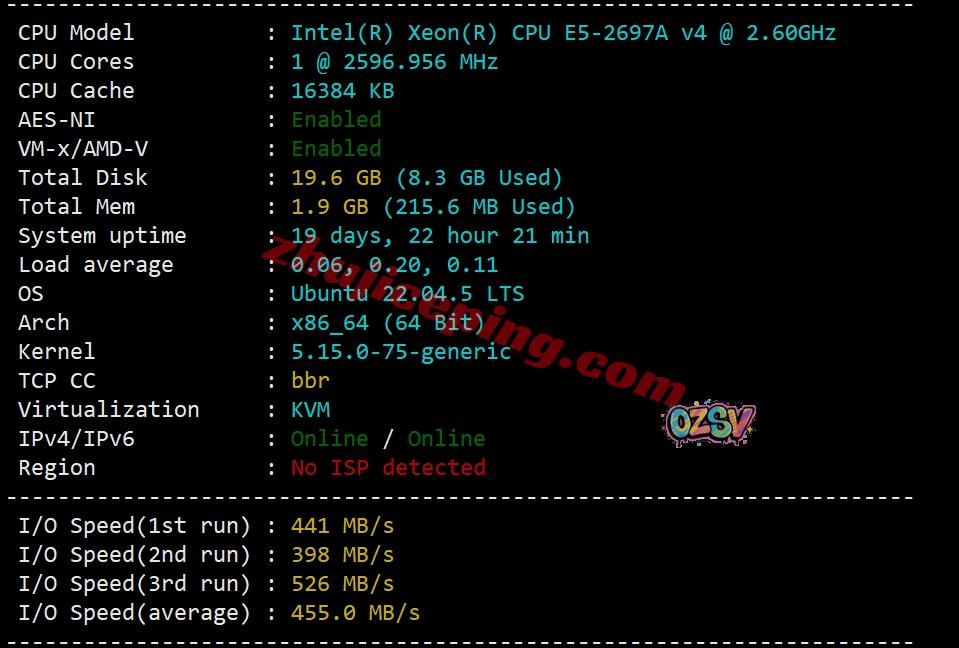 velovps怎么样？测评下2Gbps带宽/不限流量的希腊VPS-欧站网