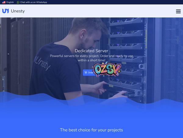 unesty：德国VPS春季大促销，€3.75/月，9G内存/4核(AMD)/75gNVMe/10G带宽/不限流量