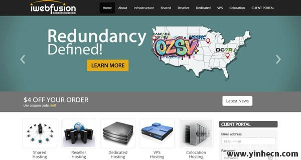iWebFusion：美国VPS$9.38/月，1核/4G内存/30G SSD/2TB大流量，可升级10G大带宽VPS