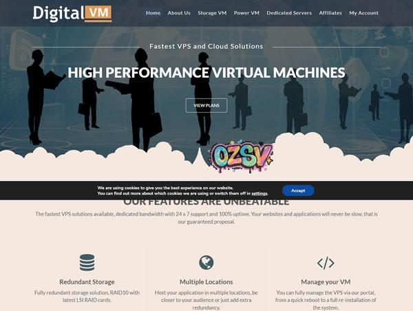 Digital-VM：全场5折优惠，低至$2/月，最高10Gbps带宽，512M内存/1核/30gSSD/5T流量-欧站网