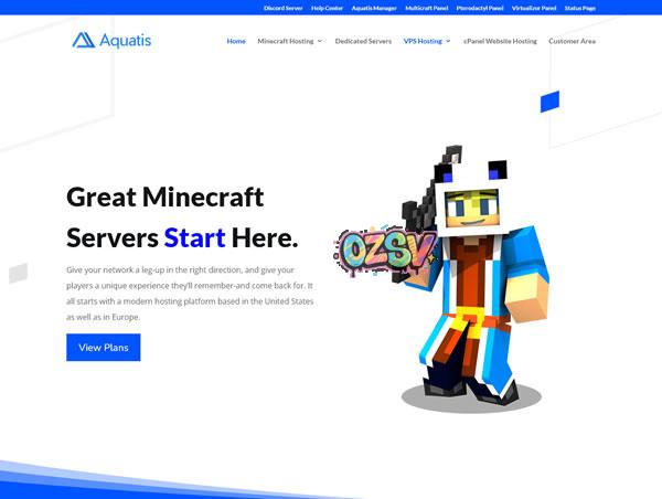 Aquatis：美国大硬盘VPS，$4/月起，1核/2GB/1TB磁盘/10TB@1Gbps，西雅图机房
