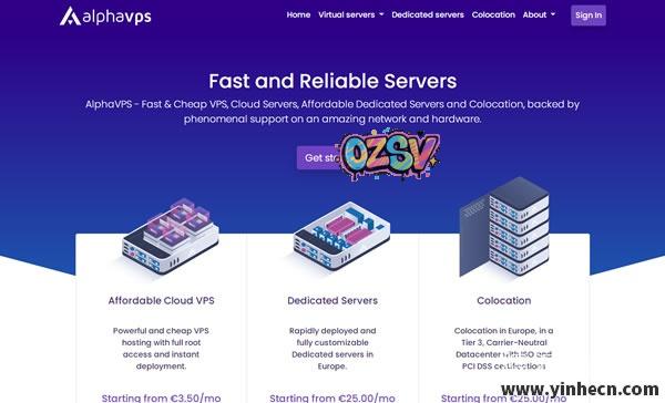 AlphaVPS：保加利亚独立服务器€34.99/月起,VPS主机€15/年起-欧站网