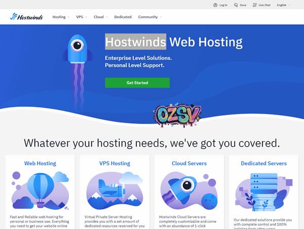 Hostwinds：西雅图VPS月付4.99美元起,云服务器$0.006931/时起,支持支付宝