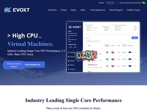 Evoxt：新增日本VPS，$2.99/月起，1核/512M内存/5gSSD/250G流量/1Gbps带宽，软银线路