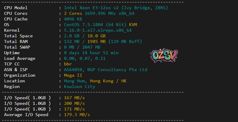 稳爱云香港CN2 GIA建站VPS服务器简单测评-欧站网