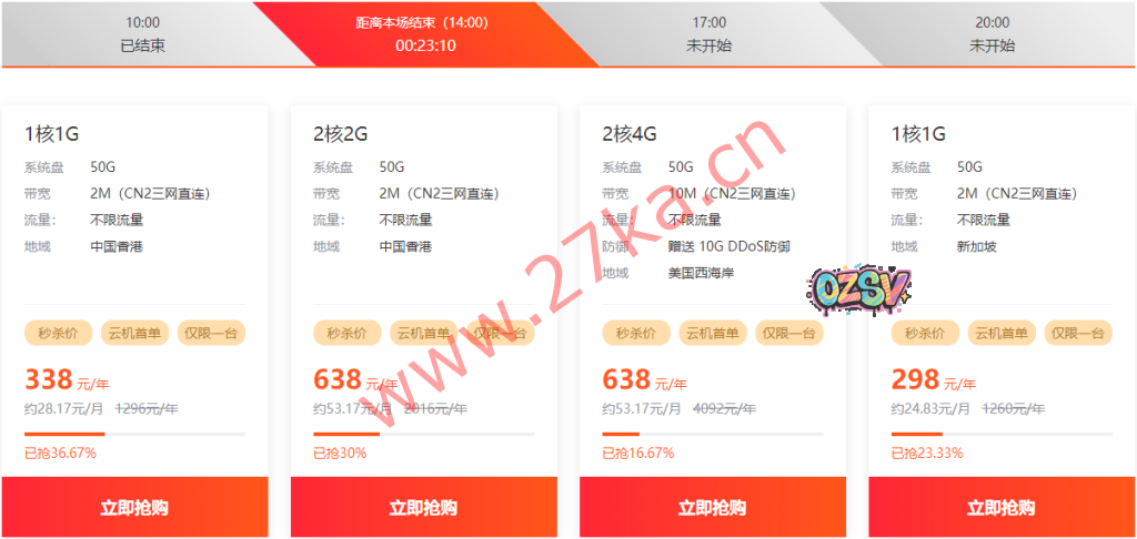 华纳云新加坡VPS，新加坡云服务器，延迟低至50ms，快速稳定！（双向CN2 GIA精品带宽、不限流量）-欧站网