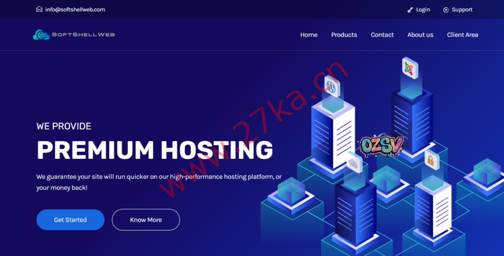 SoftShellWeb：全场VPS年付5折或者首月3折，荷兰/圣何塞/台湾VPS可选-欧站网