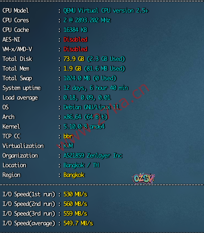 Arkecx泰国曼谷机房的VPS简单测评一下！（1Gbps带宽、全球24个机房可选）-欧站网