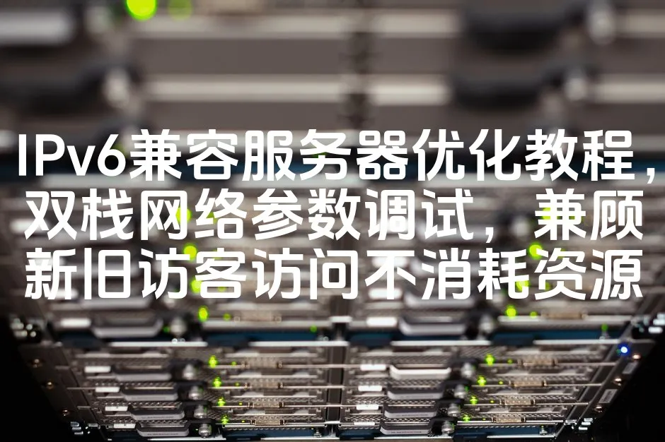 图片[1]_IPv6兼容服务器优化教程，双栈网络参数调试，兼顾新旧访客访问不消耗资源_欧站速维