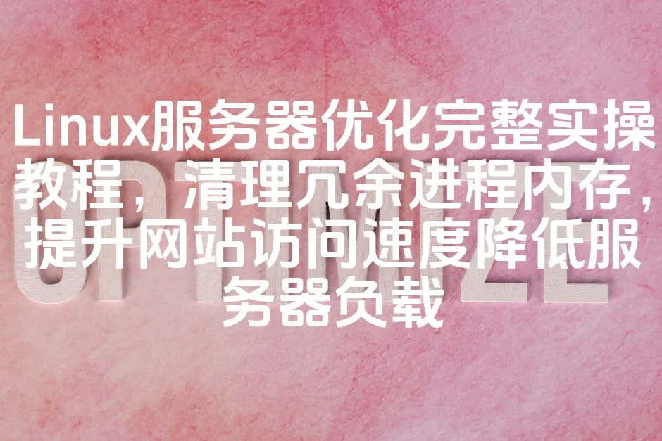 图片[1]_Linux服务器优化完整实操教程，清理冗余进程内存，提升网站访问速度降低服务器负载_欧站速维