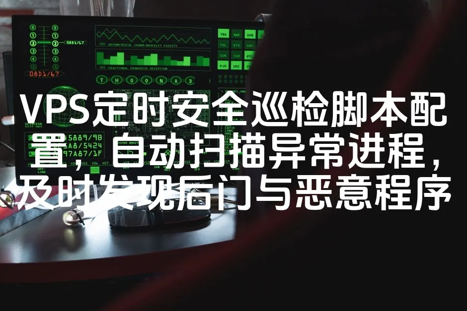 VPS定时安全巡检脚本配置，自动扫描异常进程，及时发现后门与恶意程序_欧站速维