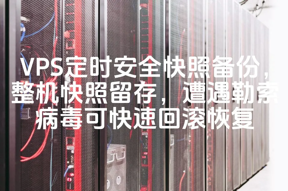 VPS定时安全快照备份，整机快照留存，遭遇勒索病毒可快速回滚恢复_欧站速维