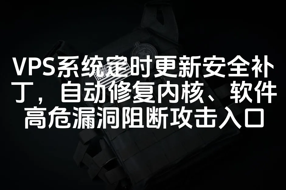 VPS系统定时更新安全补丁，自动修复内核、软件高危漏洞阻断攻击入口_欧站速维