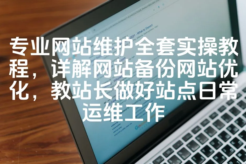 图片[1]_专业网站维护全套实操教程，详解网站备份网站优化，教站长做好站点日常运维工作_欧站速维