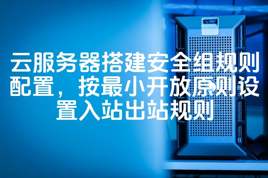云服务器搭建安全组规则配置，按最小开放原则设置入站出站规则_欧站速维