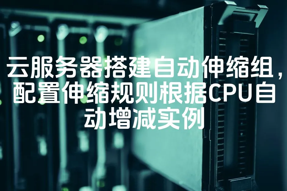 图片[1]_云服务器搭建自动伸缩组，配置伸缩规则根据CPU自动增减实例_欧站速维
