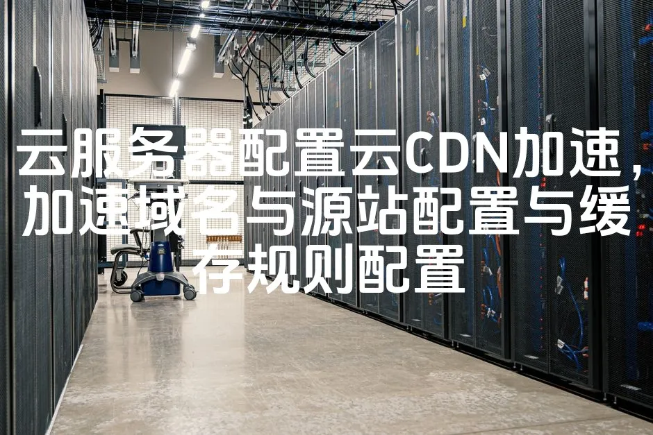 云服务器配置云CDN加速，加速域名与源站配置与缓存规则配置_欧站速维