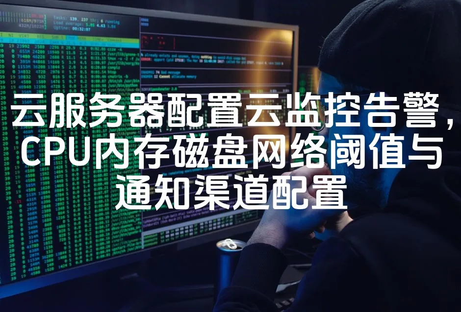 图片[1]_云服务器配置云监控告警，CPU内存磁盘网络阈值与通知渠道配置_欧站速维