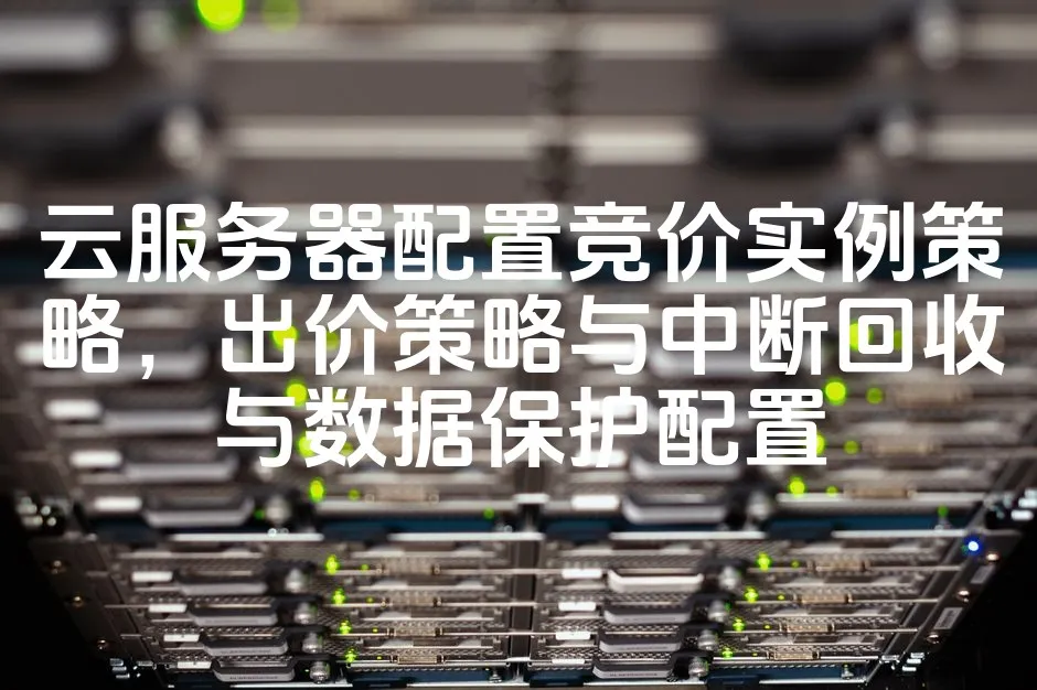 图片[1]_云服务器配置竞价实例策略，出价策略与中断回收与数据保护配置_欧站速维
