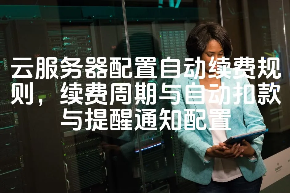 图片[1]_云服务器配置自动续费规则，续费周期与自动扣款与提醒通知配置_欧站速维