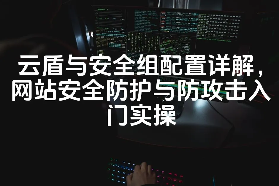 云盾与安全组配置详解，网站安全防护与防攻击入门实操_欧站速维