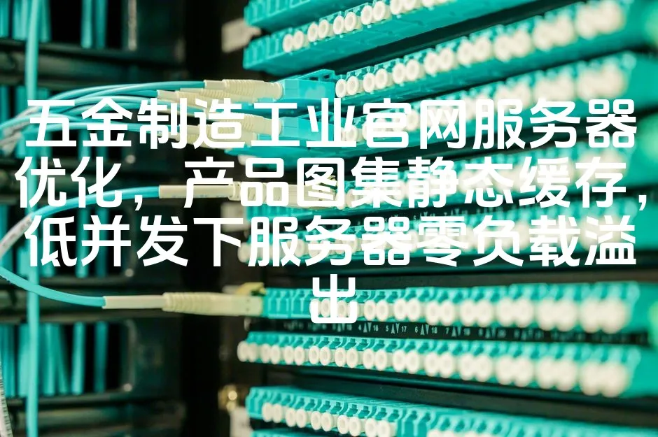 图片[1]_五金制造工业官网服务器优化，产品图集静态缓存，低并发下服务器零负载溢出_欧站速维