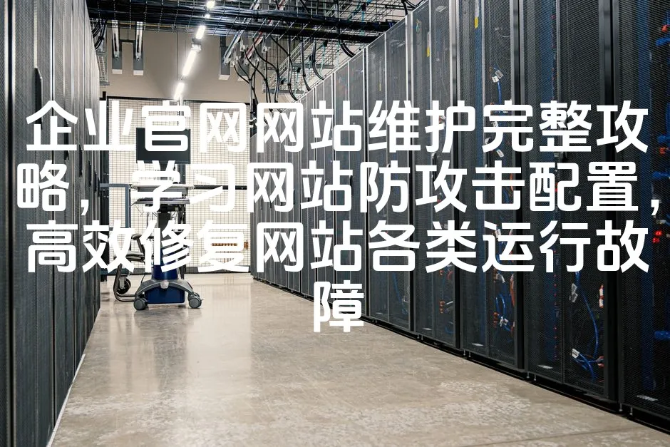 图片[1]_企业官网网站维护完整攻略，学习网站防攻击配置，高效修复网站各类运行故障_欧站速维