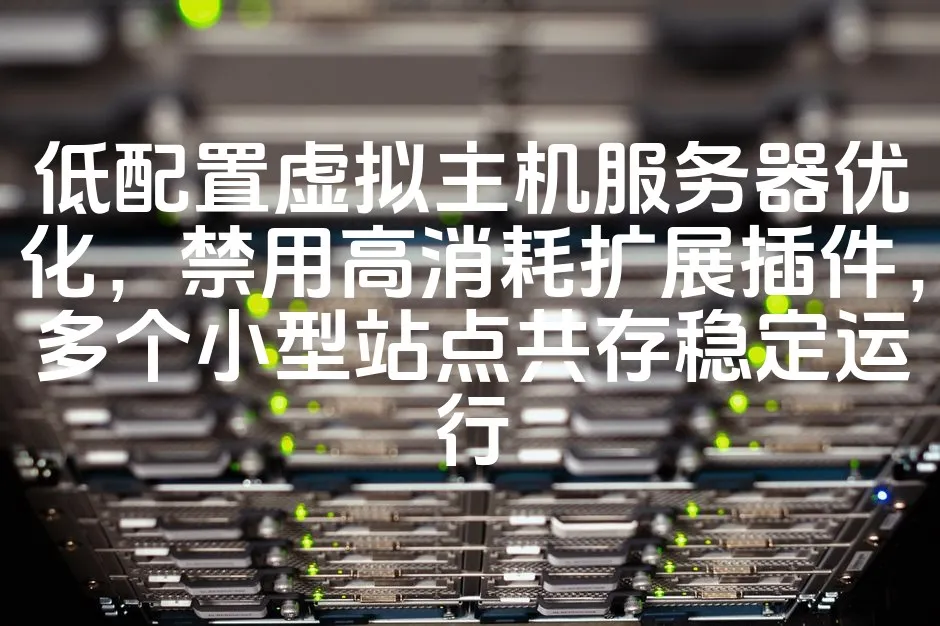 图片[1]_低配置虚拟主机服务器优化，禁用高消耗扩展插件，多个小型站点共存稳定运行_欧站速维