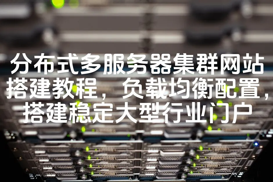 图片[1]_分布式多服务器集群网站搭建教程，负载均衡配置，搭建稳定大型行业门户_欧站速维