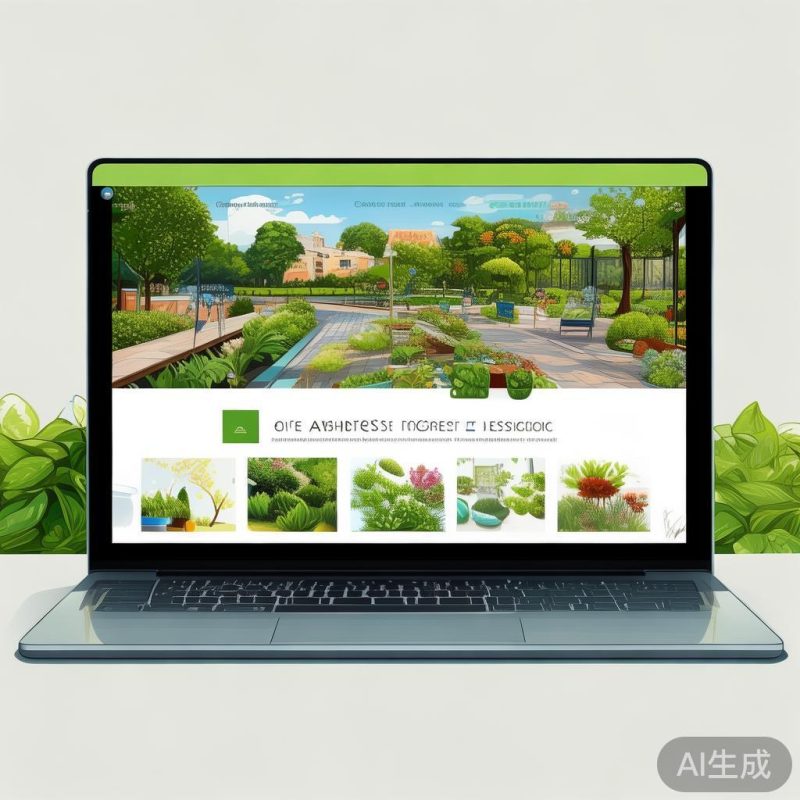 园林景观设计网站设计案例展示工程预约景观实业企业官网开发教程_欧站速维