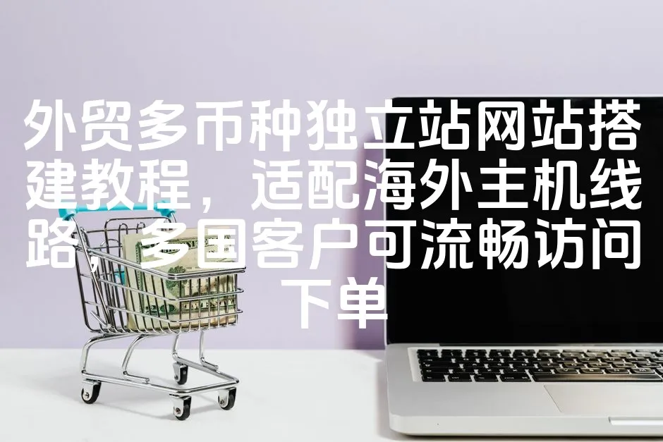 图片[1]_外贸多币种独立站网站搭建教程，适配海外主机线路，多国客户可流畅访问下单_欧站速维
