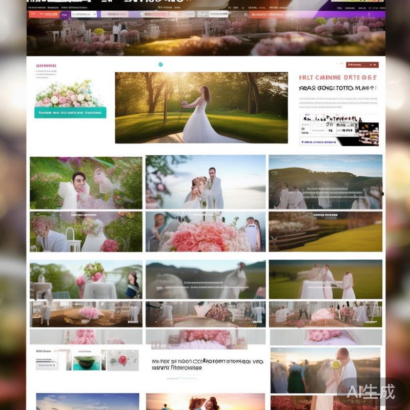 婚纱摄影门店网站开发客片展示预约表单摄影门店宣传官网开发教程_欧站速维